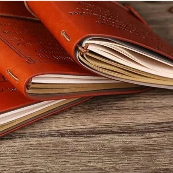 🪻BOGO🪻 Engraved Leather Journal "To MY BROTHER" Blank Notebook‎ - Picture 3 of 6